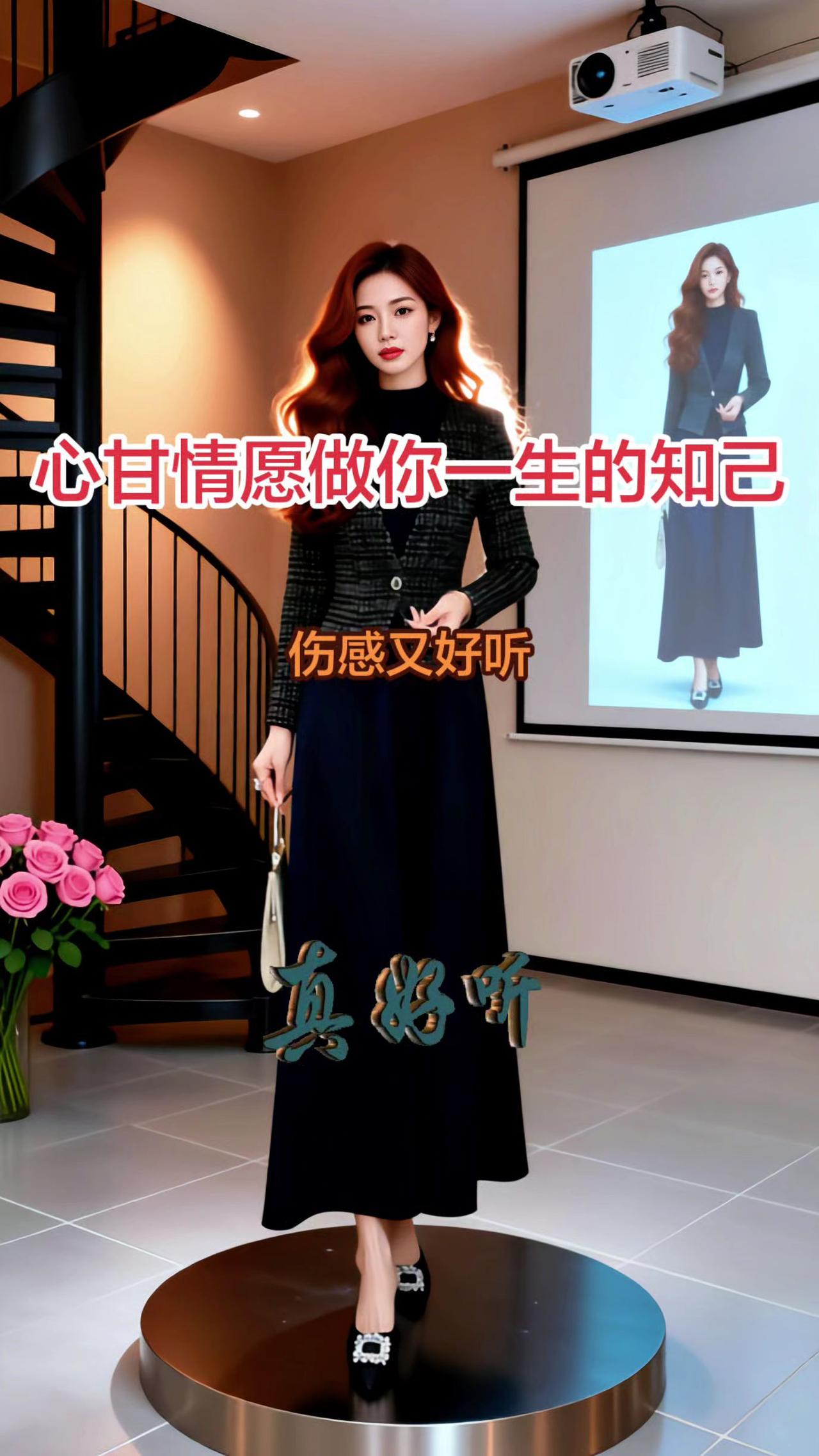 《心甘情愿做你一生的知己》每日分享穿搭时装穿搭时尚搭配服装