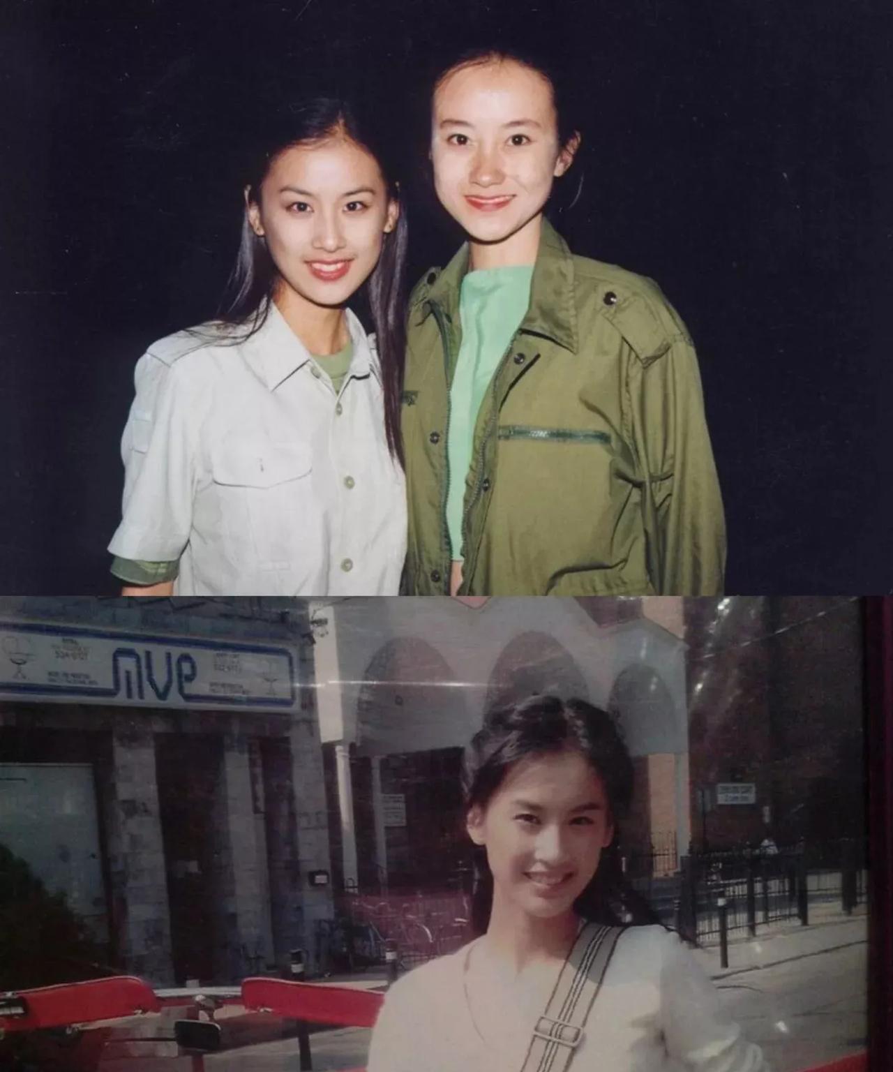 黄圣依也是从小美到大啊，我觉得她跟刘亦菲完全是同款长相，她甚至条件更优越，身