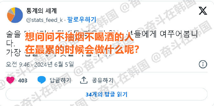 不抽烟不喝酒的人，最辛苦的时候会做什么呢？​​​热点现场海外新鲜事​​​