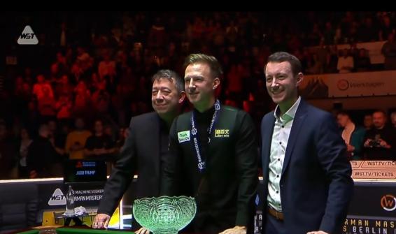 特鲁姆普破荒夺生涯第31冠，德国大师赛四冠王，墨菲再次铩羽而归贾德·特鲁