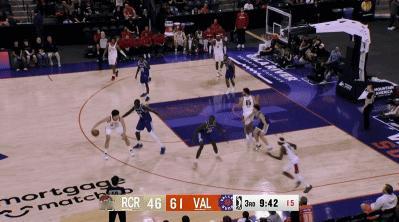 杨瀚森G联盟首秀，这里才能展现他的才华，首秀才有时间充分发挥他的优势。杨瀚森出