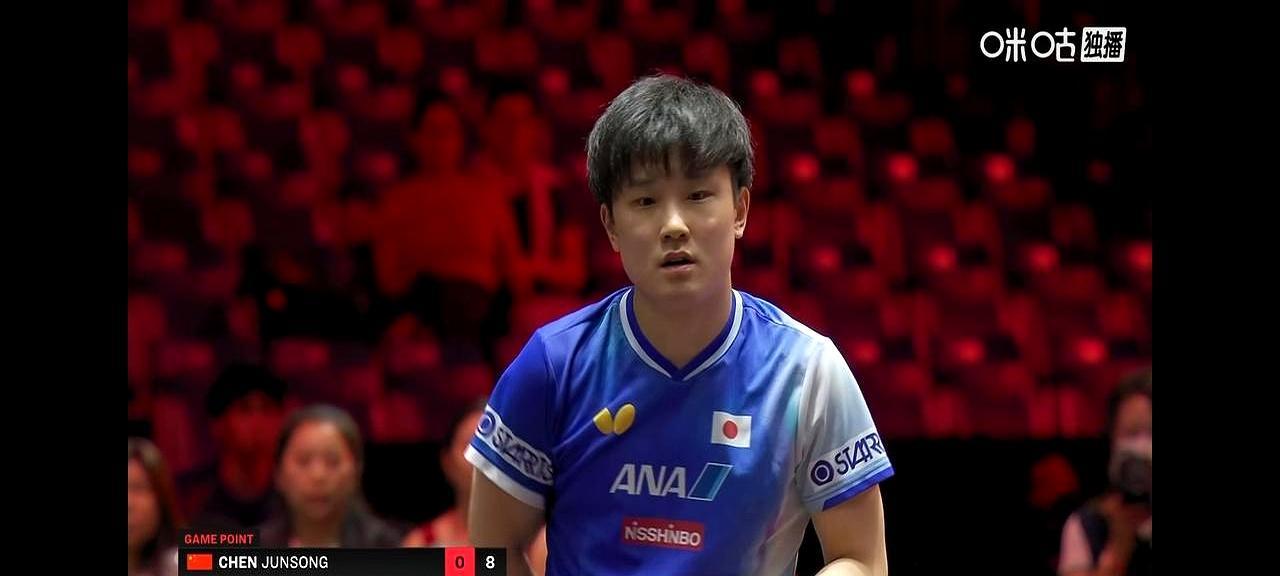 张本智和这辈子碰到这五个人，连吼都不敢放开嗓子吼。国乒三个选手直接把他克得
