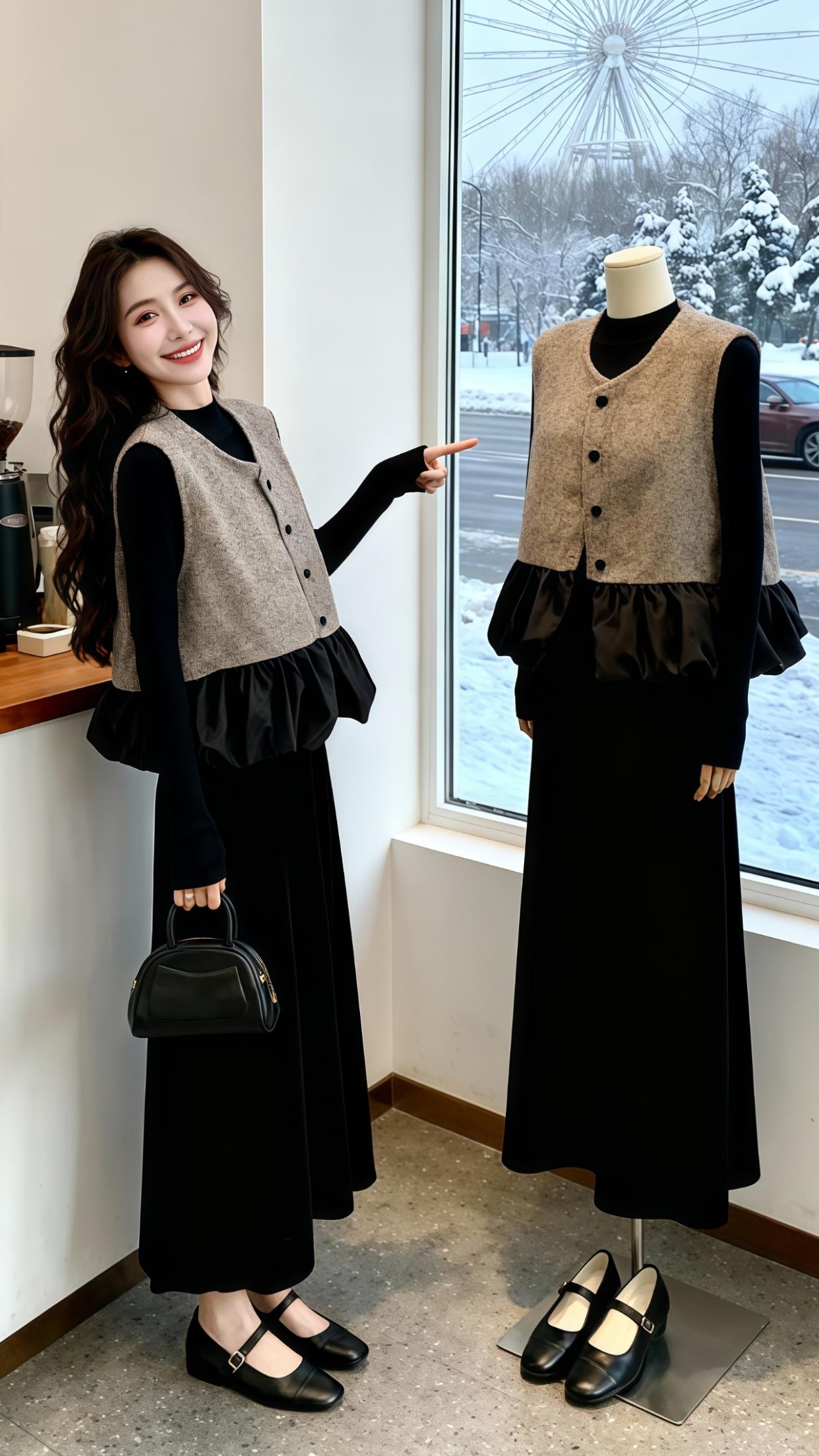 气质女神穿搭精致穿搭气质百搭小个子穿搭减龄气质