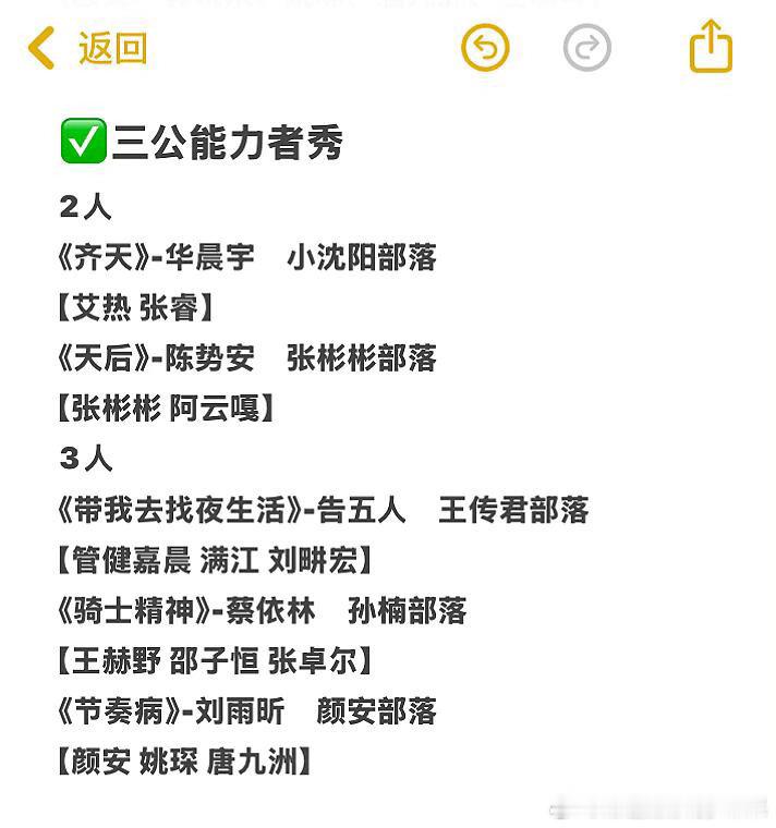 ✅三公能力者秀2人《齐天》‑华晨宇 小沈阳部落【艾热张睿】《天后》‑陈势安 张