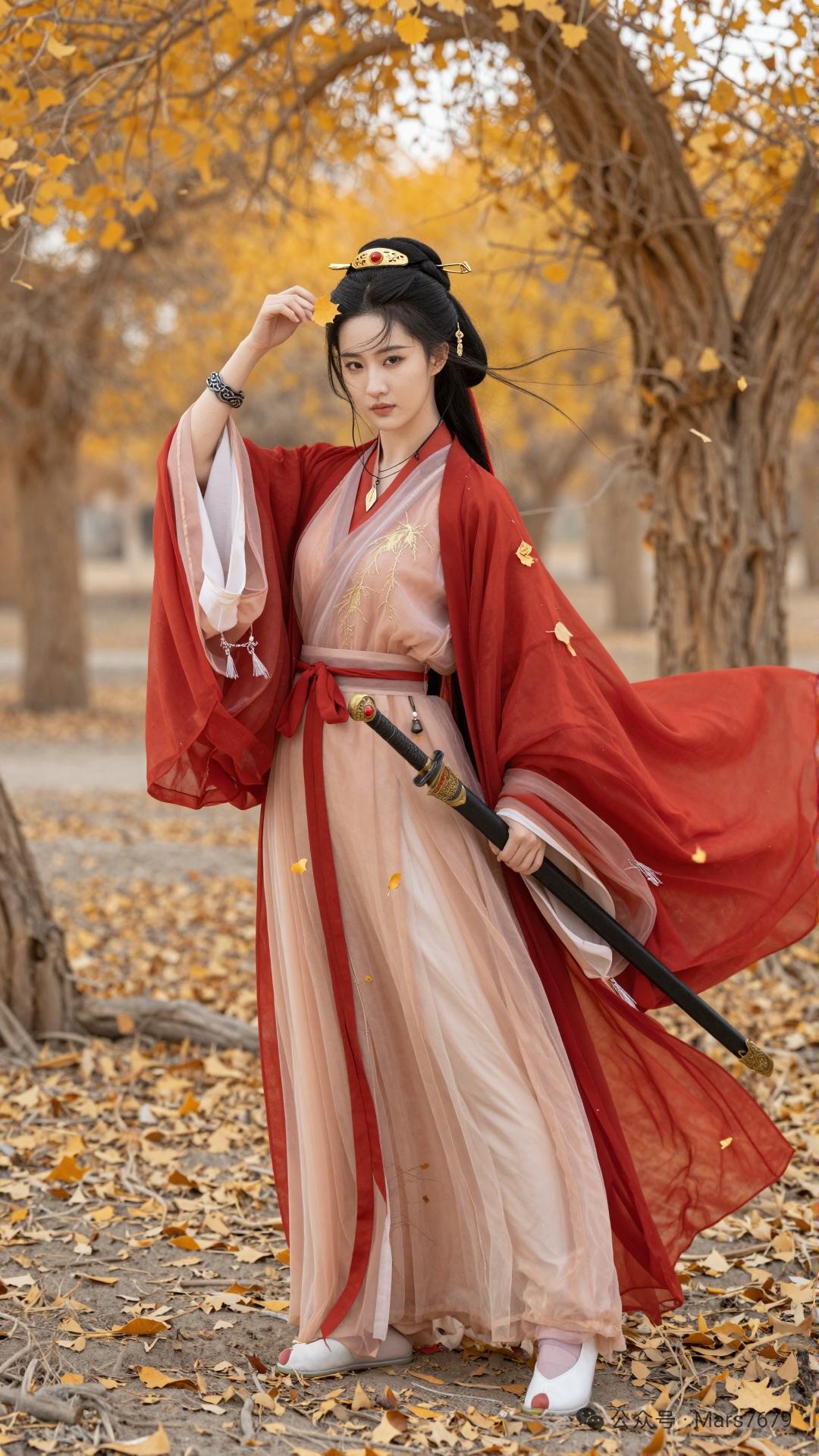 晒图笔记大赛不知谁有不平事，女侠利剑未曾试。人像摄影如何拍出清新的风格国风正当