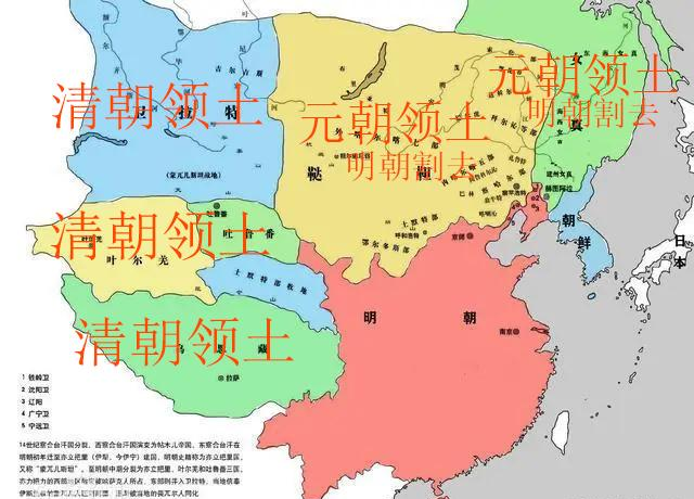 聊明清领土贡献，总有人拿“清亡1100万、明350万”说事儿，可这数