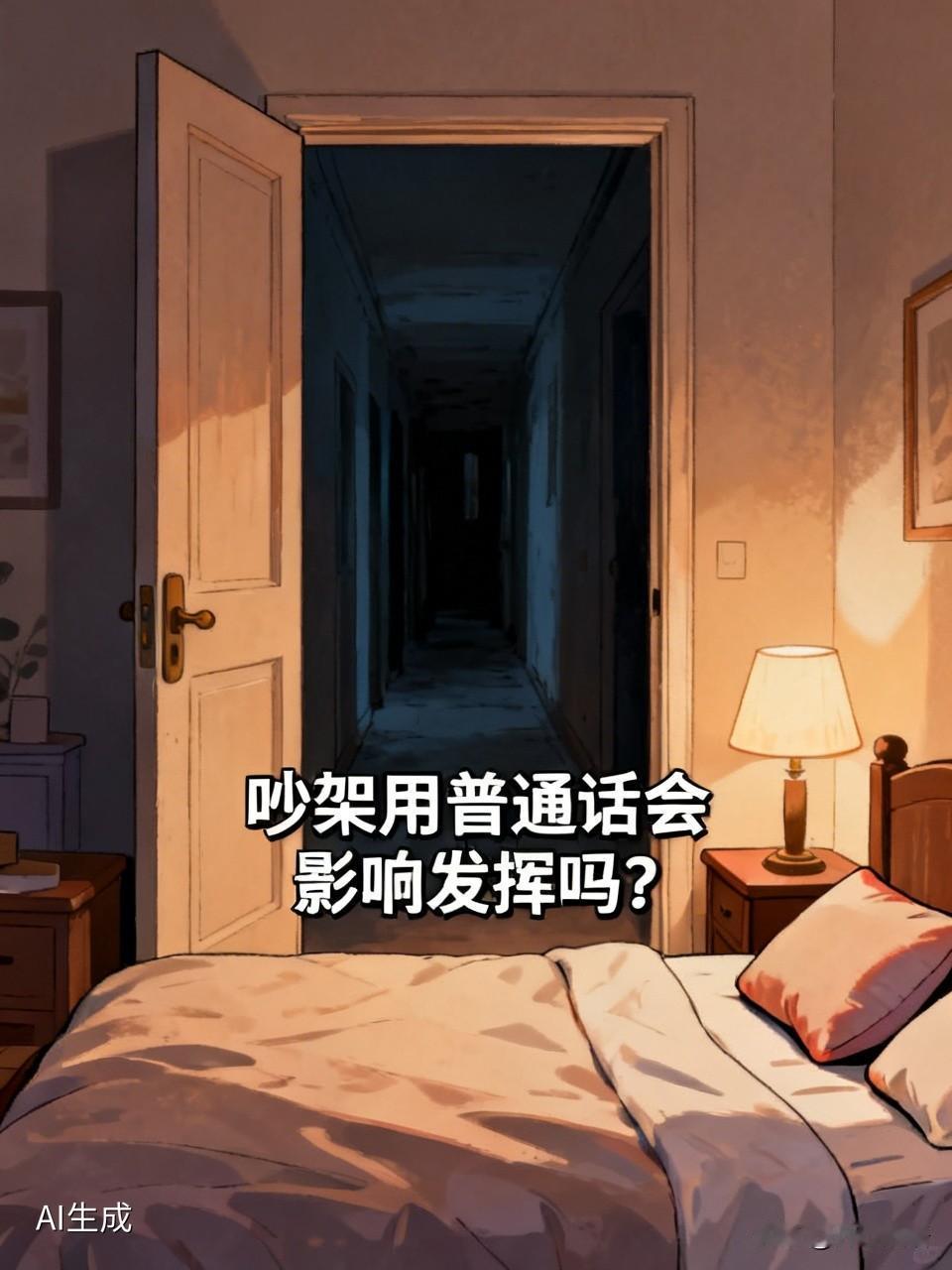 凌晨一点，楼上夫妻还在吵架~我实在忍不了了，跑上去敲门：几点了，你们还在吵