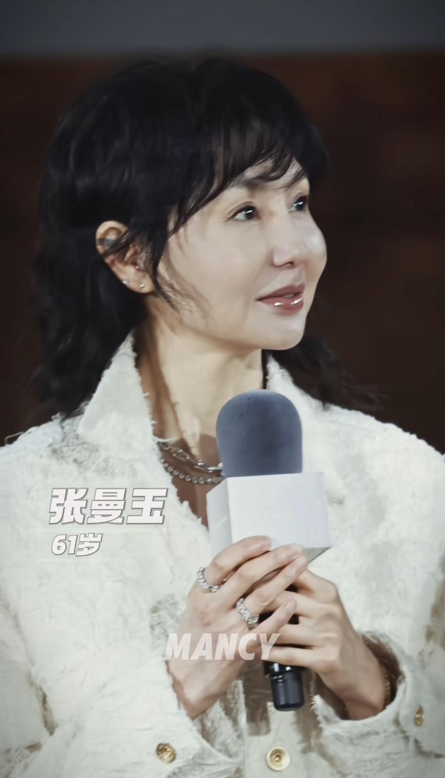 女神也老了，62岁张曼玉开始有医美痕迹了大家常说岁月不败美人，但我觉得，这句话