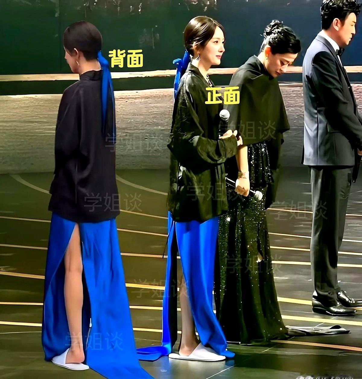 一觉醒来，让我震惊的不是杨幂彩排穿拖鞋，而是她跟前辈梅婷、雷佳音在一起彩排时居然