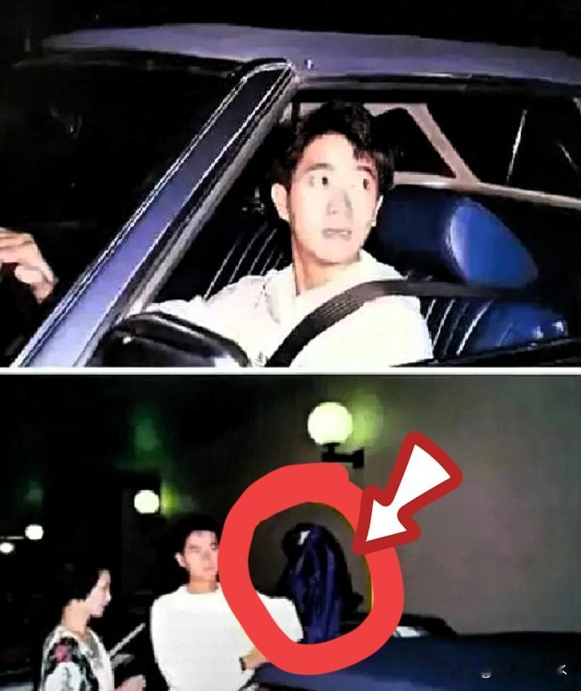 何超琼又出现在陈百强的墓前，三十年了，雷打不动。看着这张照片，我不禁唏嘘。