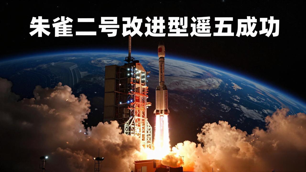 朱雀二号改进型遥五冲天！2.8吨载荷入轨，中国商业航天再攀高峰2026年5月