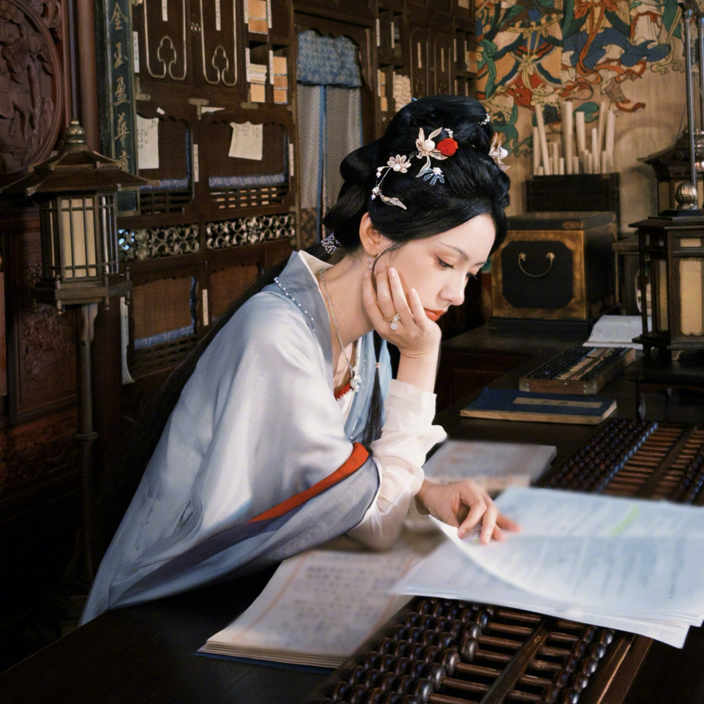 周也丨清圆女神好有古韵​​​