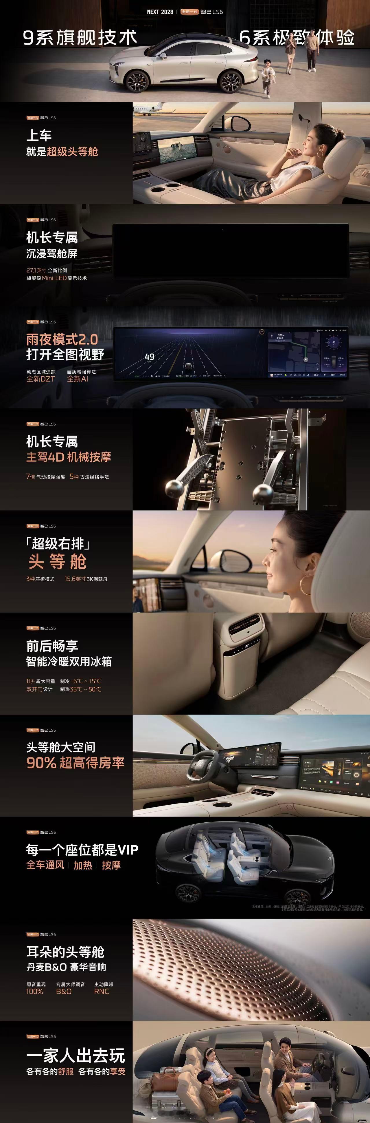 全新一代智己LS6真正做到全面领先的家用纯电SUV，全新一代智己LS6，三大旗舰