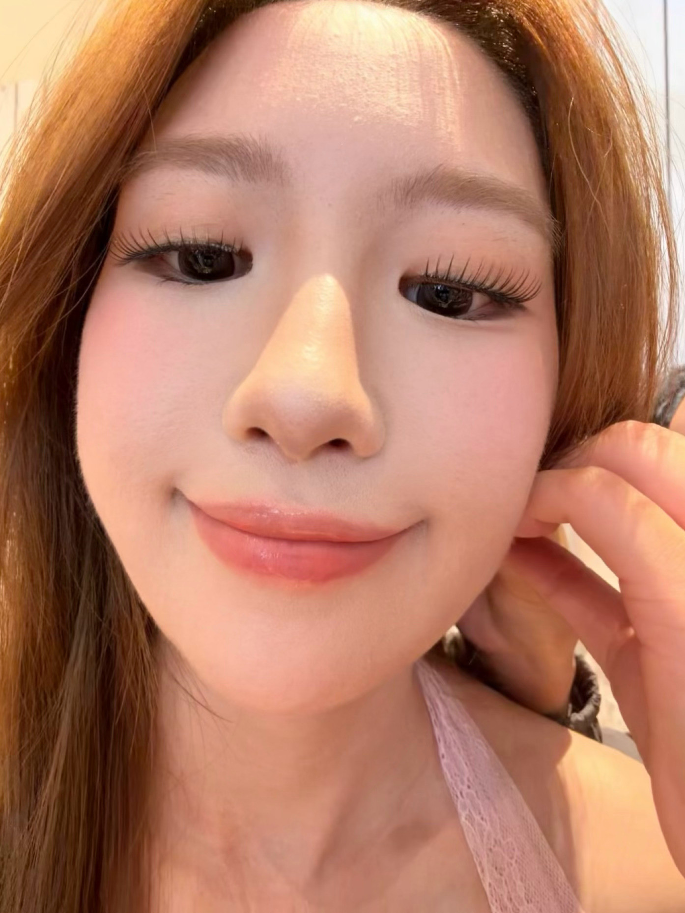 翻到一张live我这睫毛能扇晕蚊子了