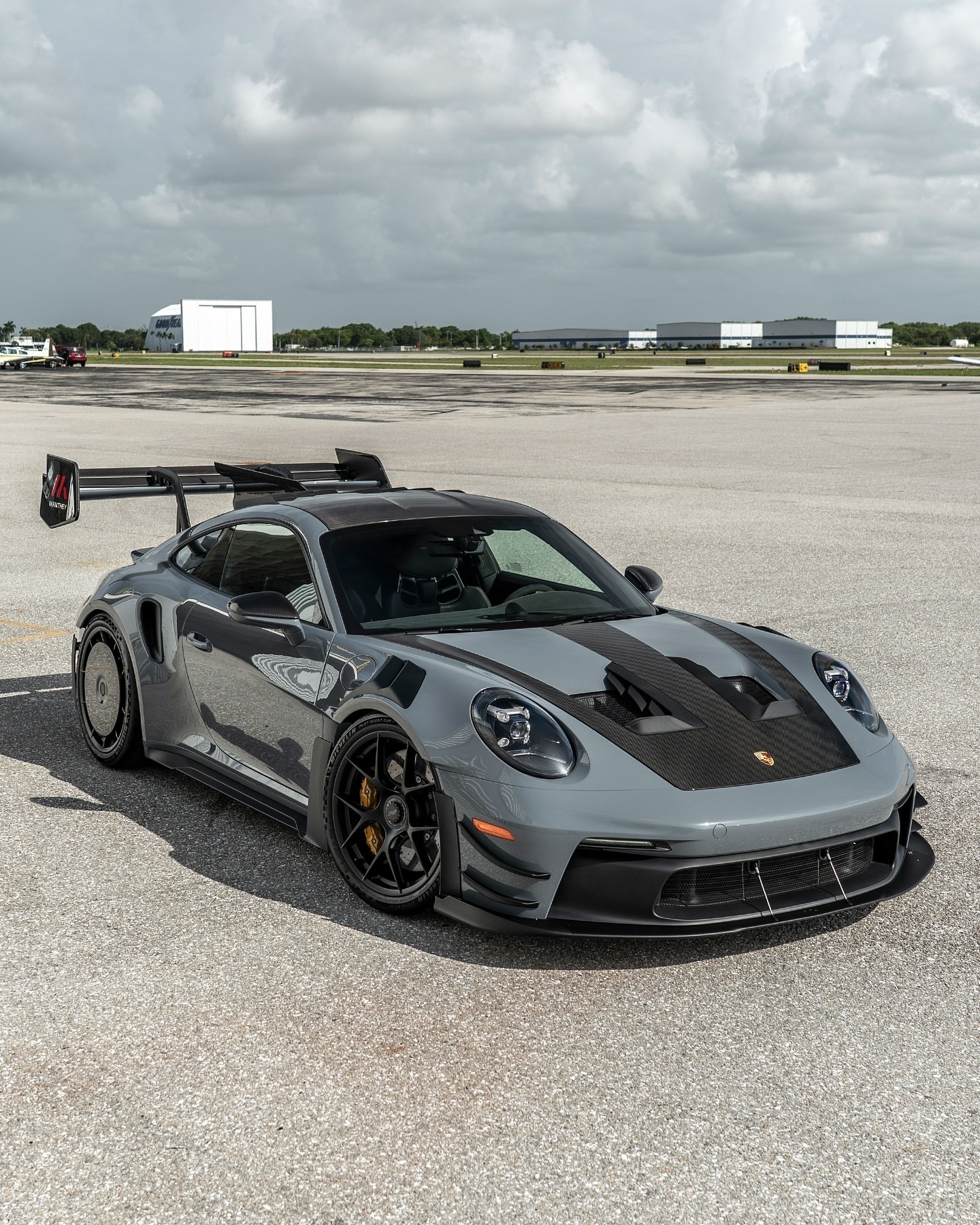 Manthey套件装备的911GT3RS🚀保时捷北极灰之美💨...保
