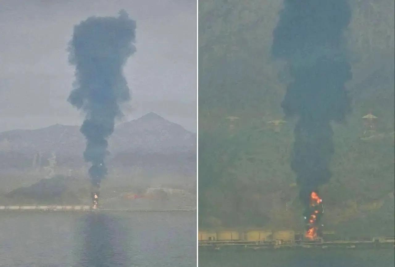 阿联酋今天再度遭到伊朗袭击，损失挺大。一是富查伊拉港遭到伊朗无人机袭击，石油码头