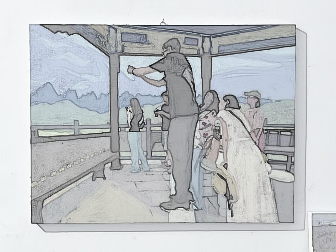 夜跑记。晚饭后，跑了八公里。我做事拧巴，曾经在大雨里跑步。这样跑步肯定不利于健康