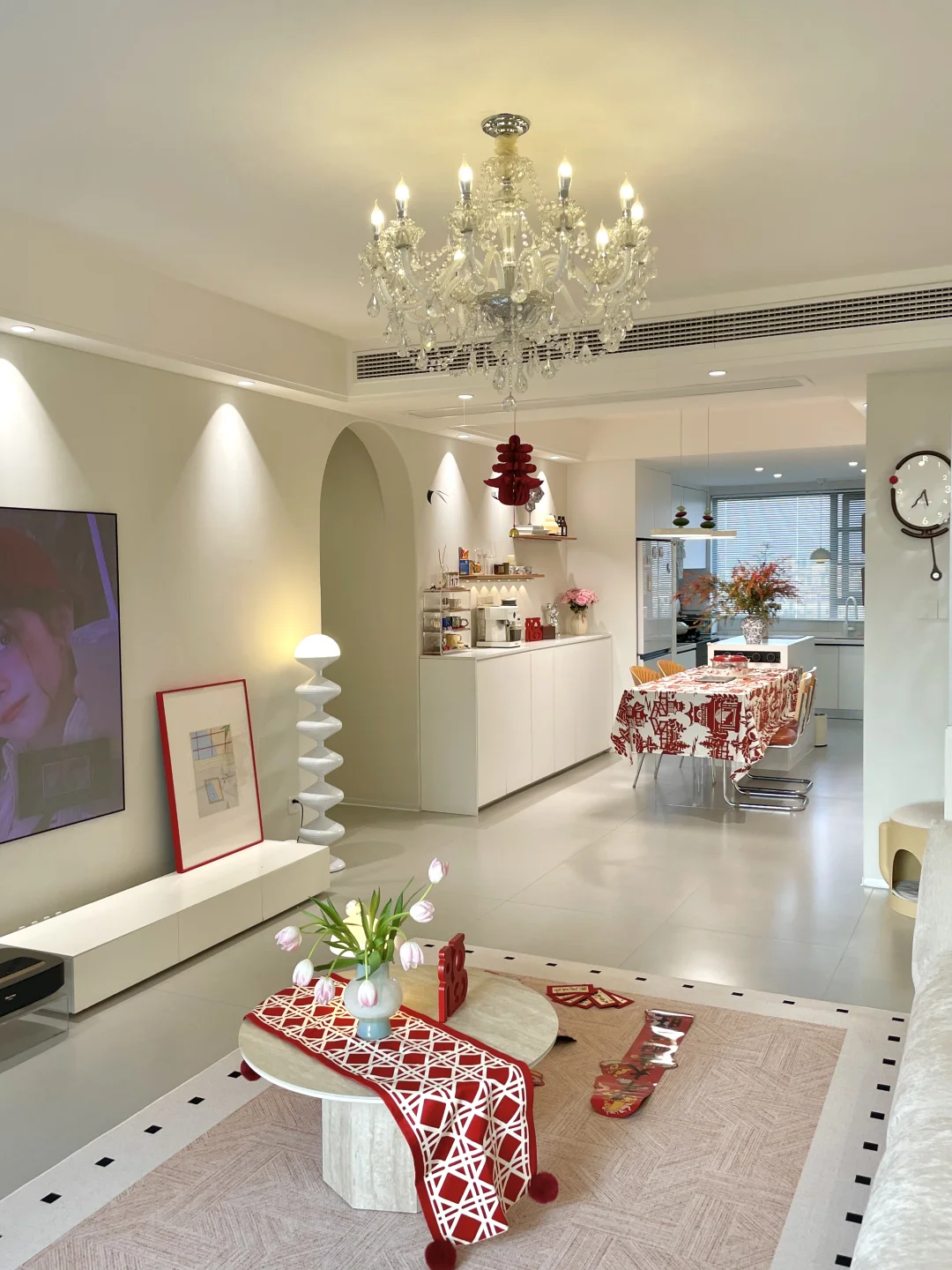 新年快乐吖！104平的新年氛围小家🧧