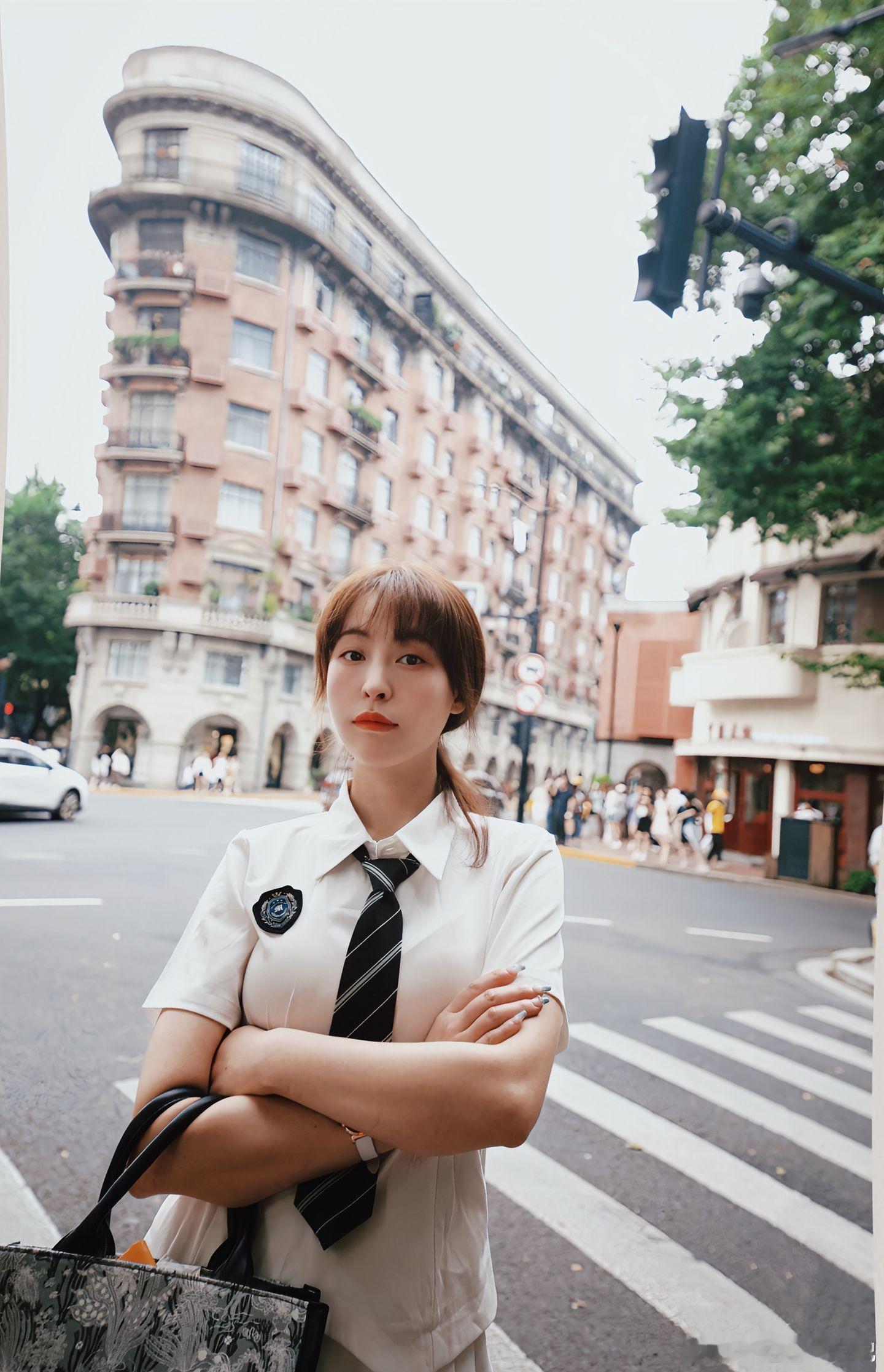 人像摄影街口美女精彩人像​​​