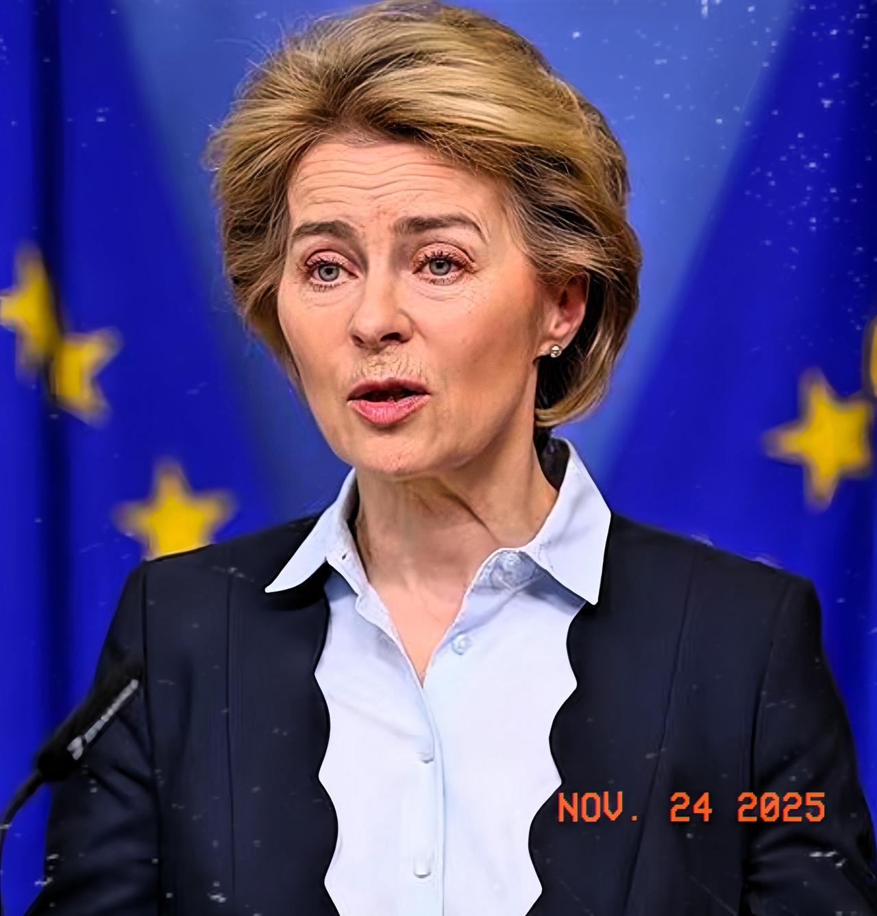 冯德莱恩回应特朗普乌和平计划明确欧盟核心立场！欧盟委员会主席冯德莱恩就特朗