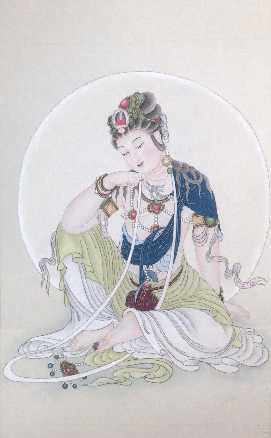 礼赞，菩萨护持庇佑，解难消灾，祸转为吉兆。