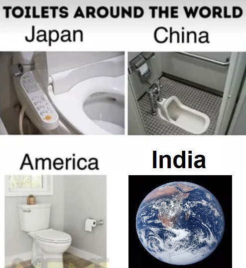 世界各国的厕所……[doge]热点现场​​​