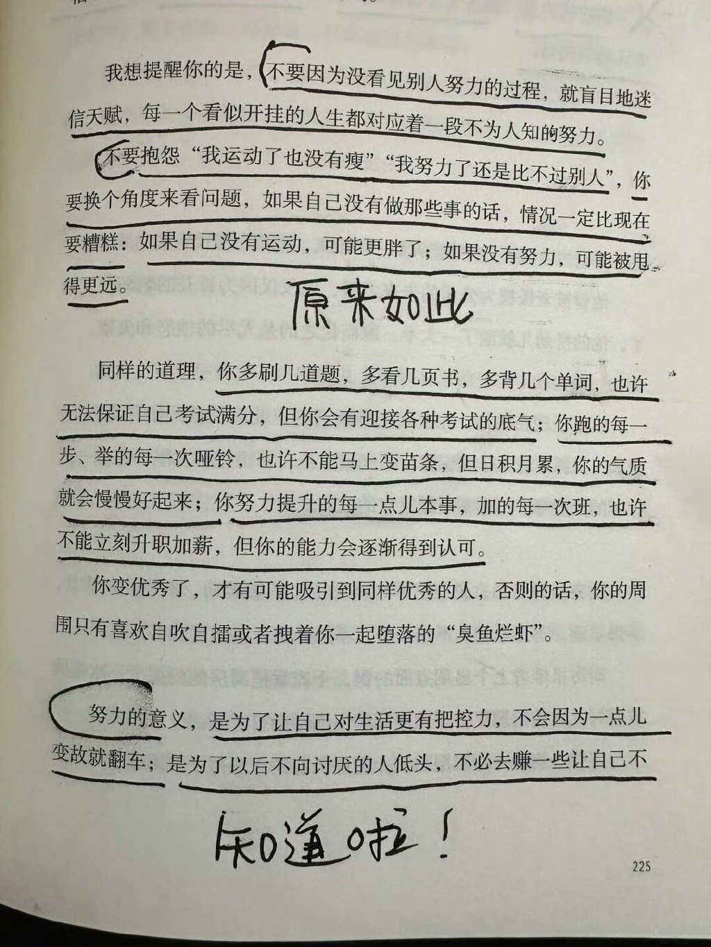 努力的意义，强烈建议认真读一遍！​​​