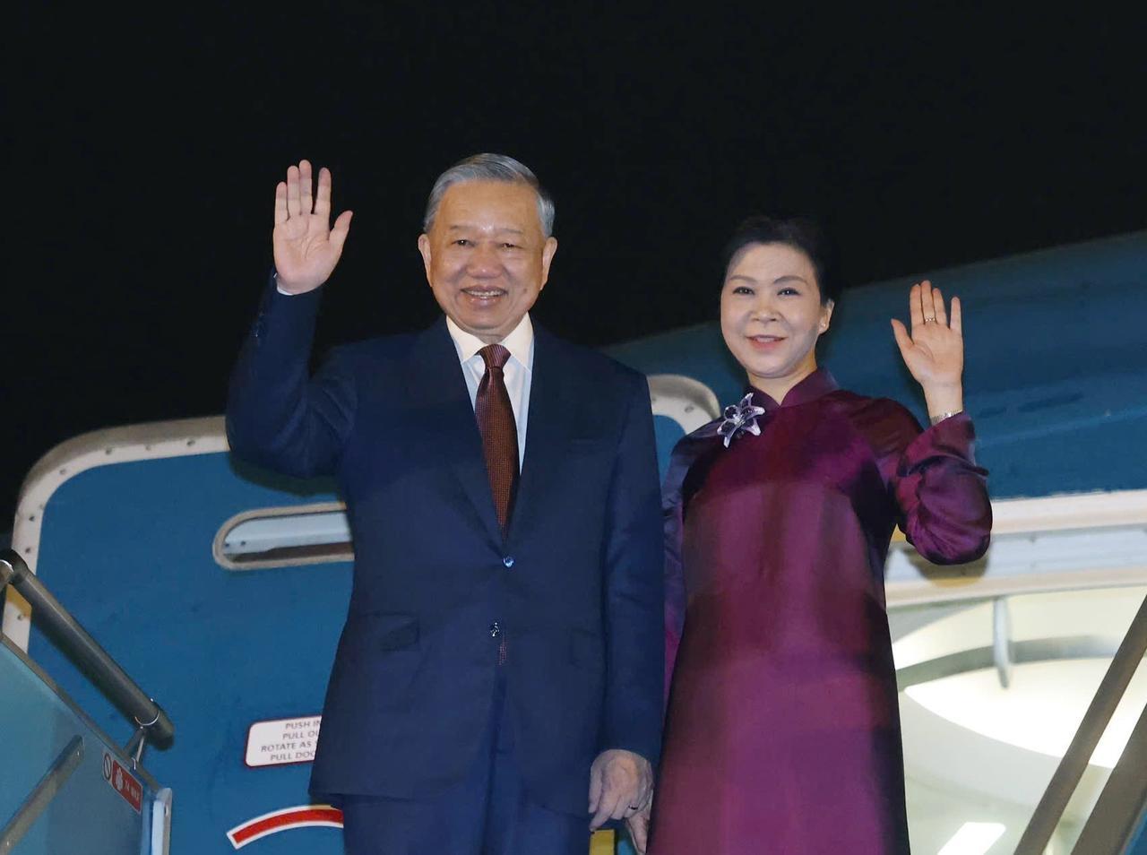 4月14号，越南主席苏林在抵达北京之后，很有意思的是，他并没有开展北京的官方行程