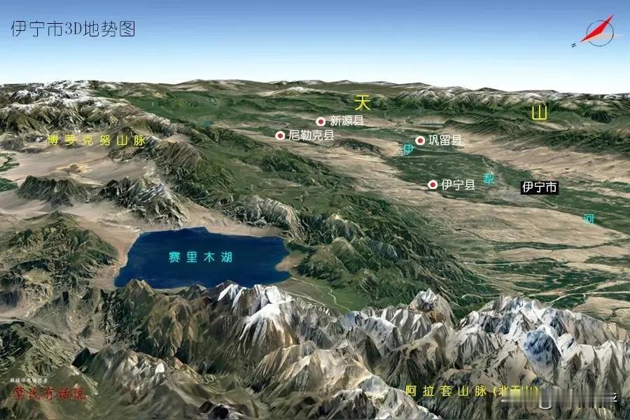 新疆地理位置最好的区域，被称作新疆的塞上江南的地方，位于新疆伊犁河谷的伊宁市，伊