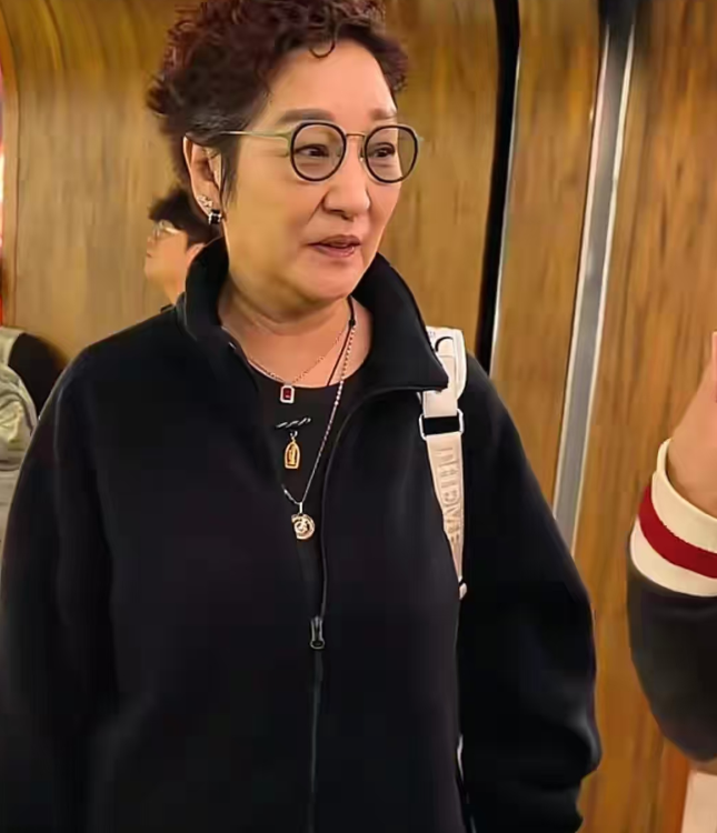 饰演雅夫人马夫人的雪梨也老了一点也没有之前的美丽妖娆了，看到《寻秦记》剧组人员