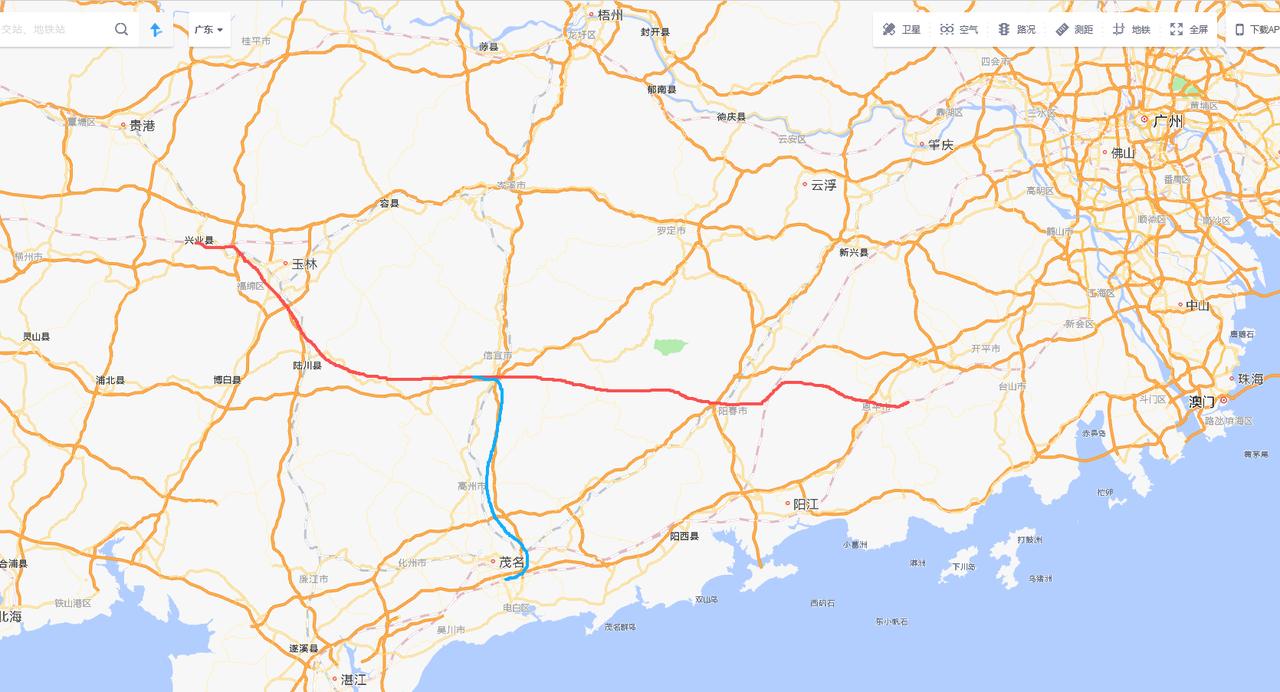 信宜市想通高铁，那有什么难的，分分钟的事.........直接从广湛铁路恩平站
