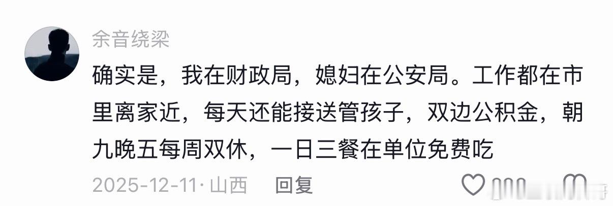 普通人确实适合进体制内。​​​