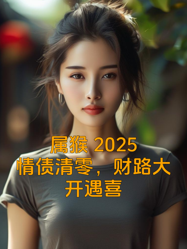 属猴2025：情债清零，财路大开遇喜