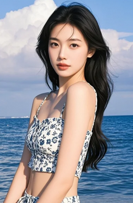 美女望来一眼，你敢不敢和她对视到心跳漏拍？