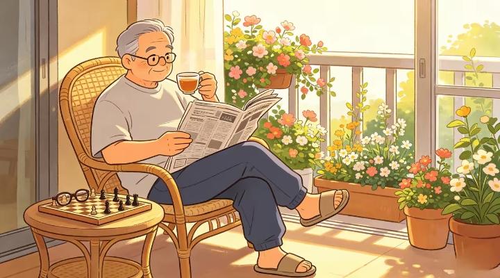 “我发现，人真的不能运动量过大啊！隔壁大哥，今年65岁，退休金5000元，不吃药