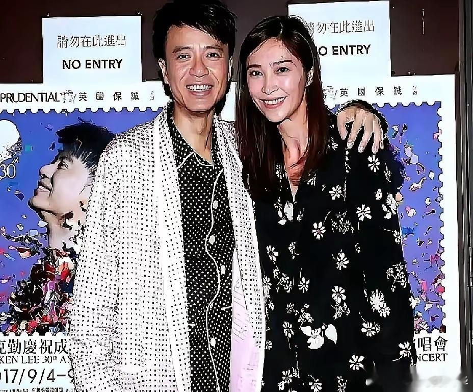 李克勤和他港姐老婆的基因，在他儿子身上，是玩了一把漂移是吧？一个歌坛大佬，一个选