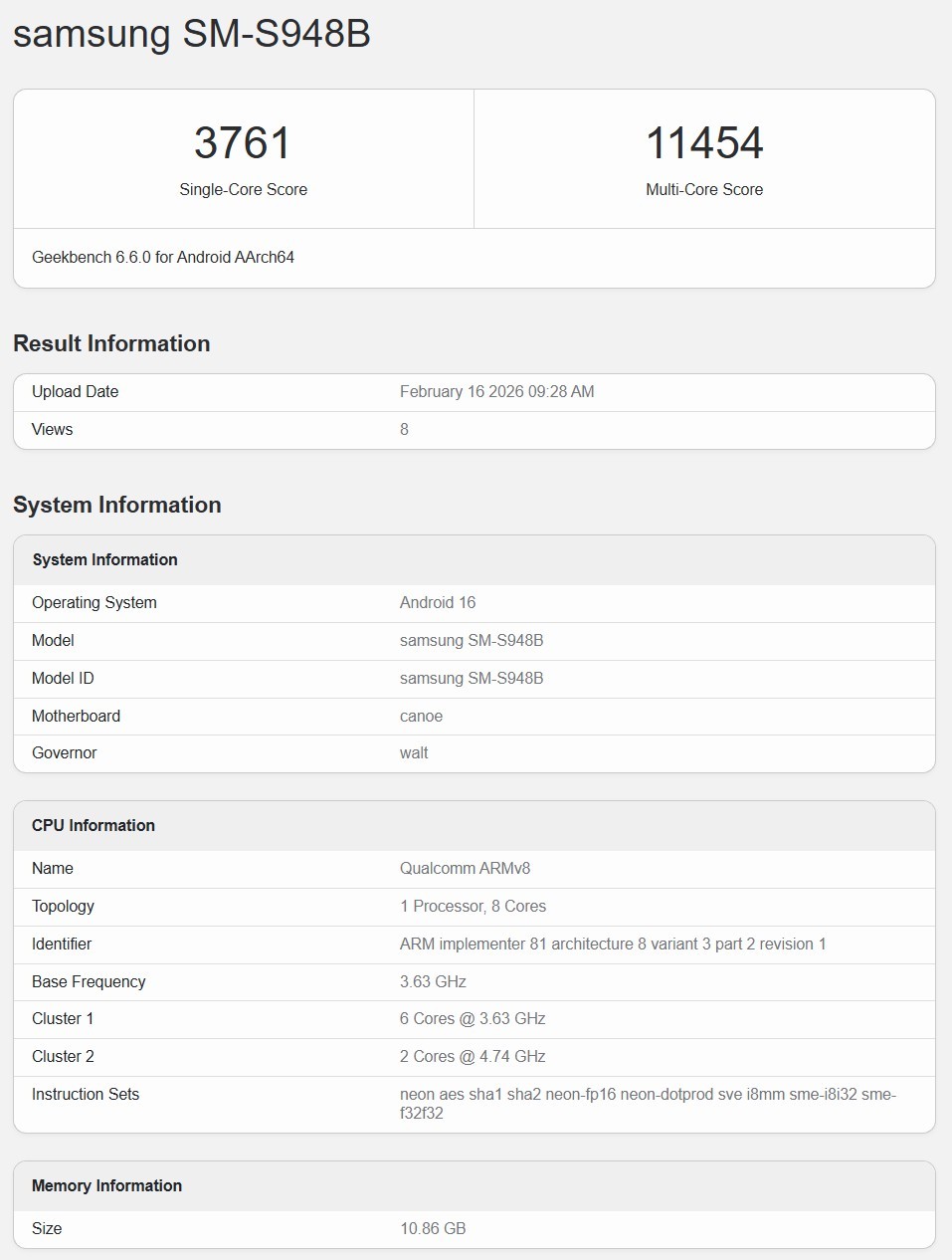 三星GalaxyS26Ultra跑分多核比iPhone17ProMax