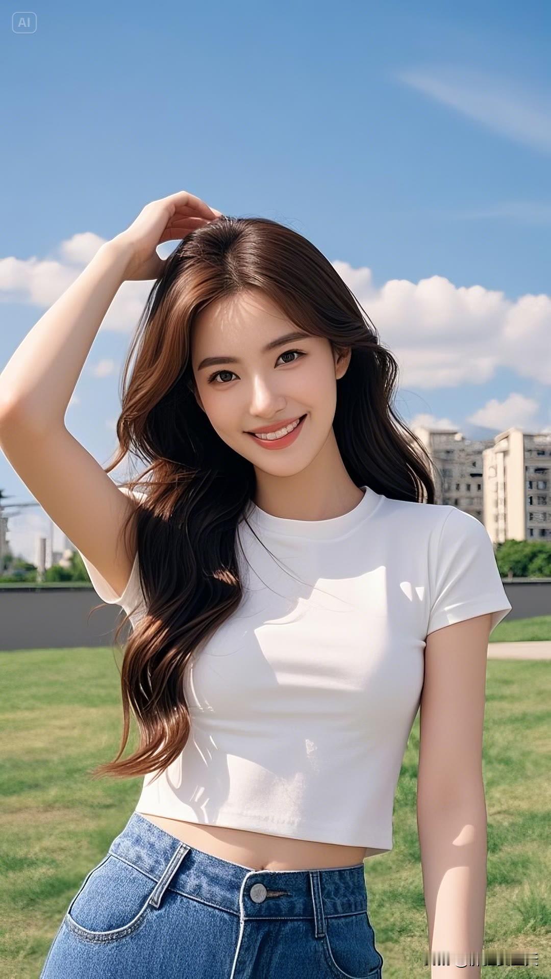 你跑得慢，周围都是笑声，你跑得快，周围都是风。美女人像群