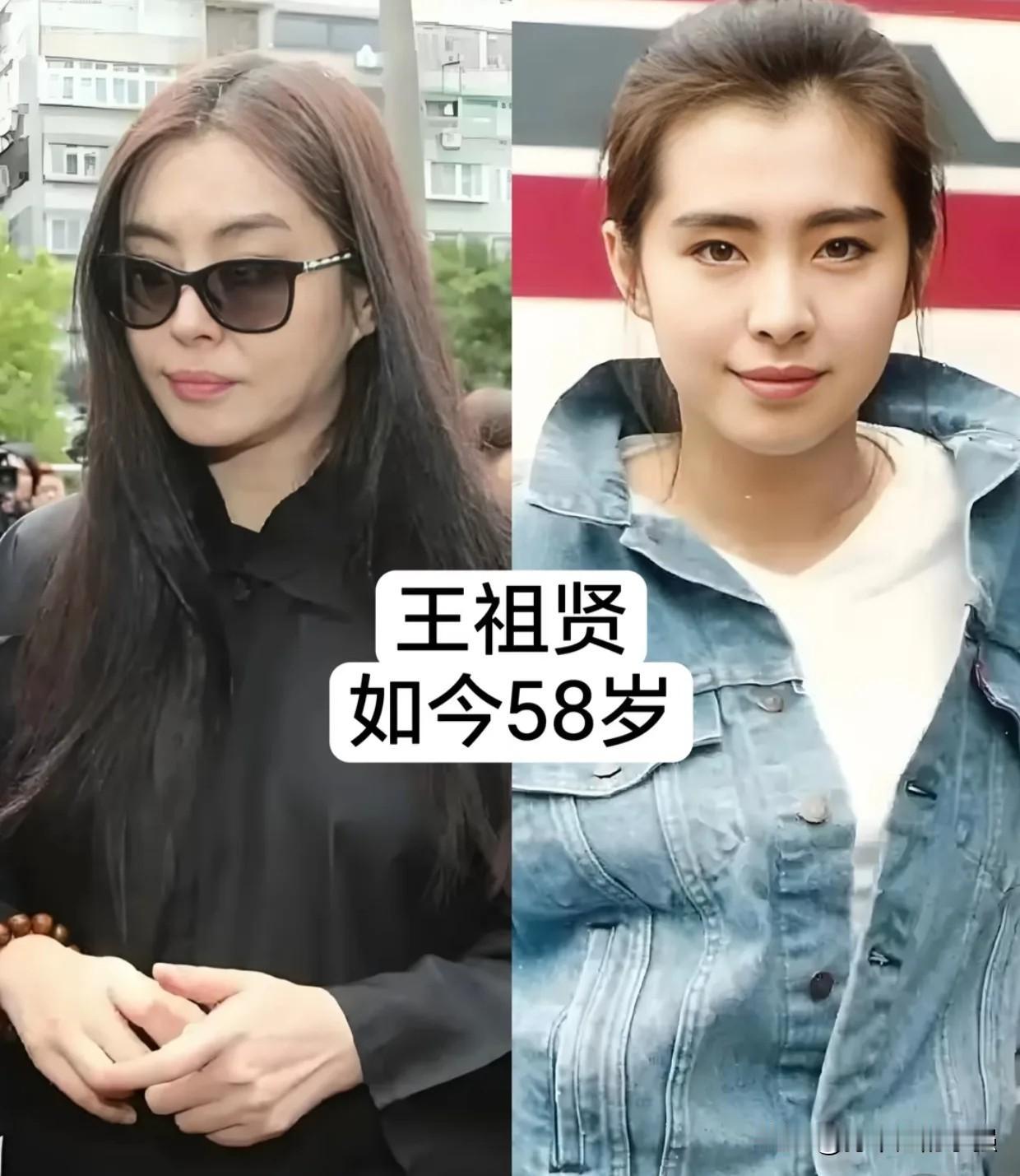 港圈冻龄女神今昔对比，岁月留情，美人风骨依旧王祖贤、钟楚红、温碧霞、利智、袁洁