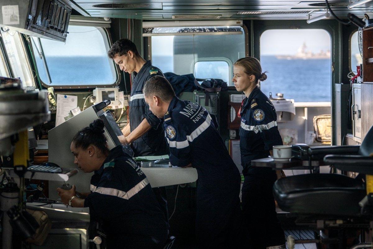 法国海军四支部队中规模最大的，它的任务是确保其能够在海上进行军事行动，保证舰艇的