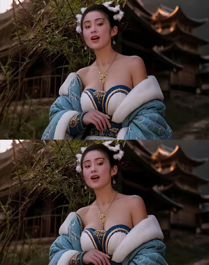 小时候看港片没觉得张敏惊艳，重温后才发现她演技自然、长相有辨识度，《倚天屠龙记》