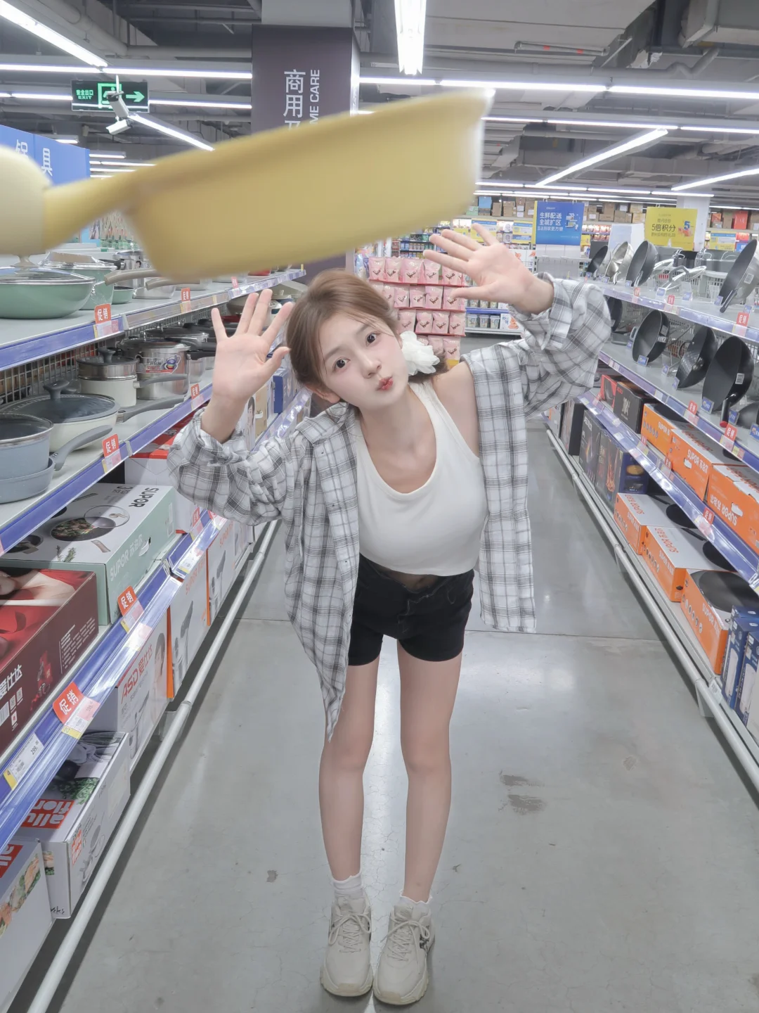 超市这样拍好可爱！