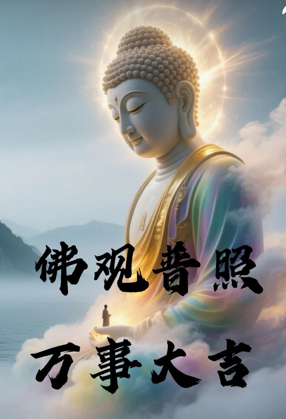 你可千万、千万不能对佛祖不理不睬！快在评论区留下“万事大吉”要知道，佛祖那可