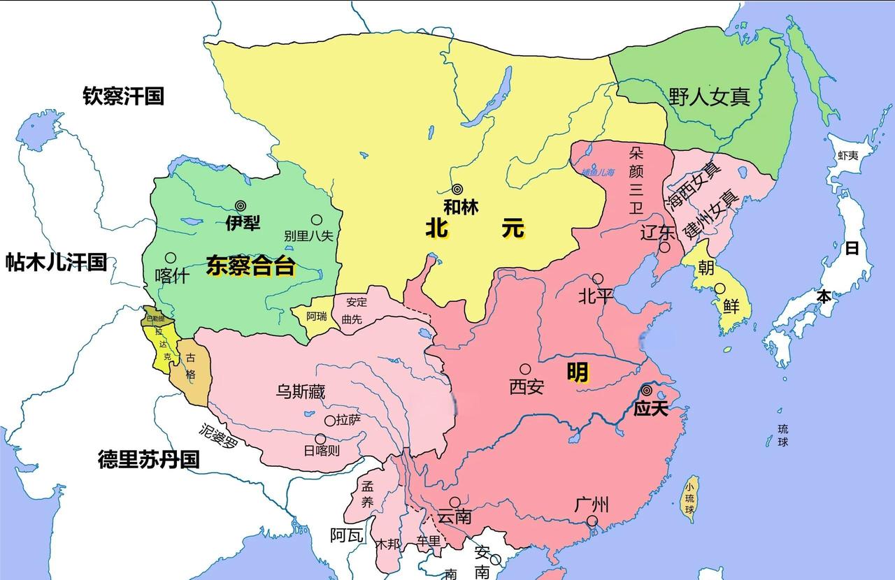 明朝和北元,谁才是正统?这问题在历史上一直争论不休，答案主要看你站在谁的立场上：