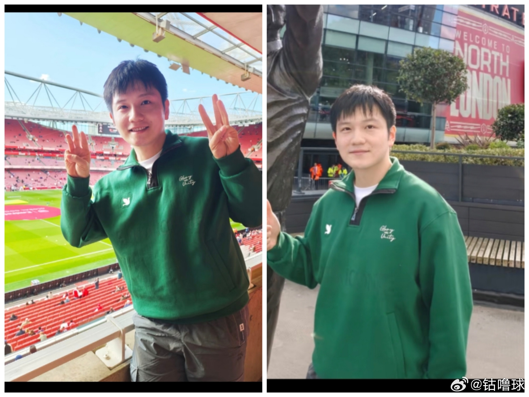 樊振东回复阿森纳足球俱乐部阿森纳期待樊振东下一次对决樊振东与阿森纳的互动太会整