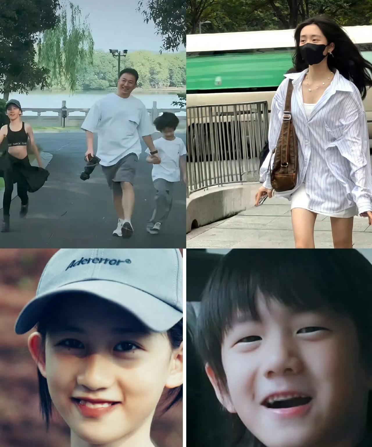 看了黄磊带一家人游西湖也终于理解了为啥网上没有他小儿子的照片了，原来是小儿子