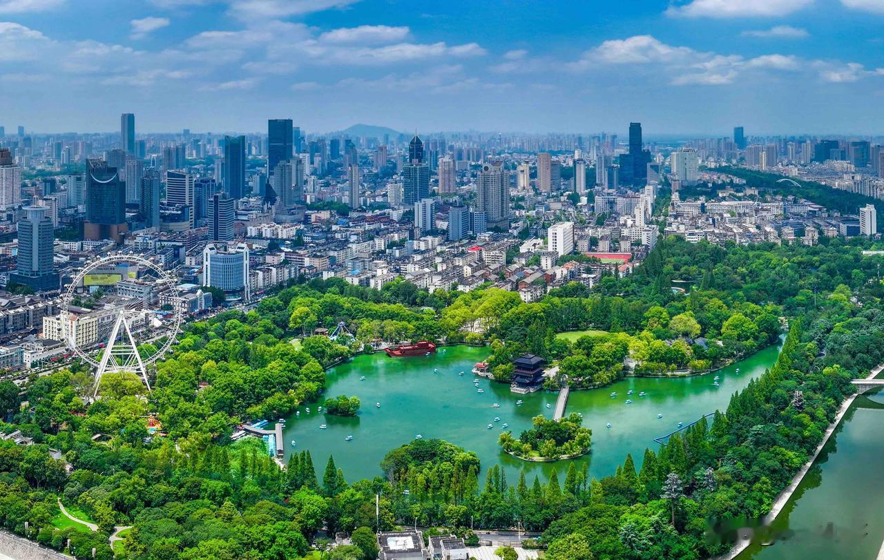 合肥主城区，逍遥津视角～