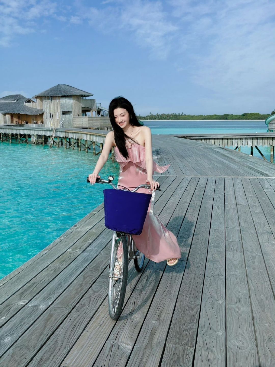 #景甜#海边这张超美🙌​