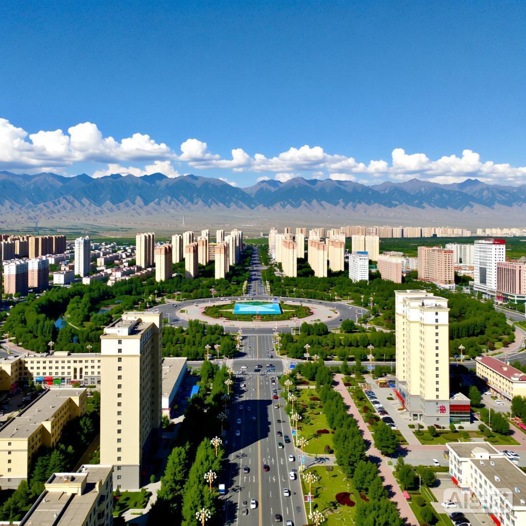奎屯，蒙古语意为“寒冷”，是伊犁哈萨克自治州直属县级市，坐落在天山北麓、准噶尔盆