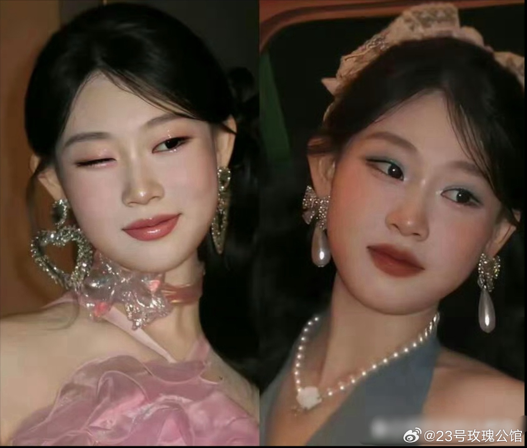 沈佳润的妆造好牛，这造型师请的值